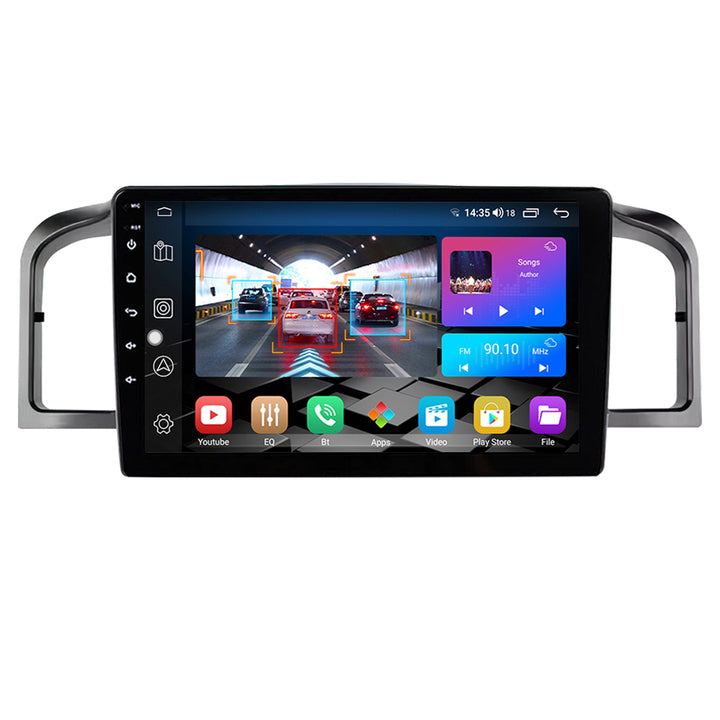 LEHX 8Core 4G+5G Wifi 2 Din Android Auto Stereo Car Radio Multimedia for Lifan 620/Solano 2008 - 2015 Carplay GPS Car DVD Player